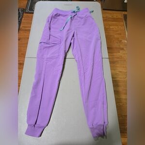 Purple Figs Scrub Bottoms - XS